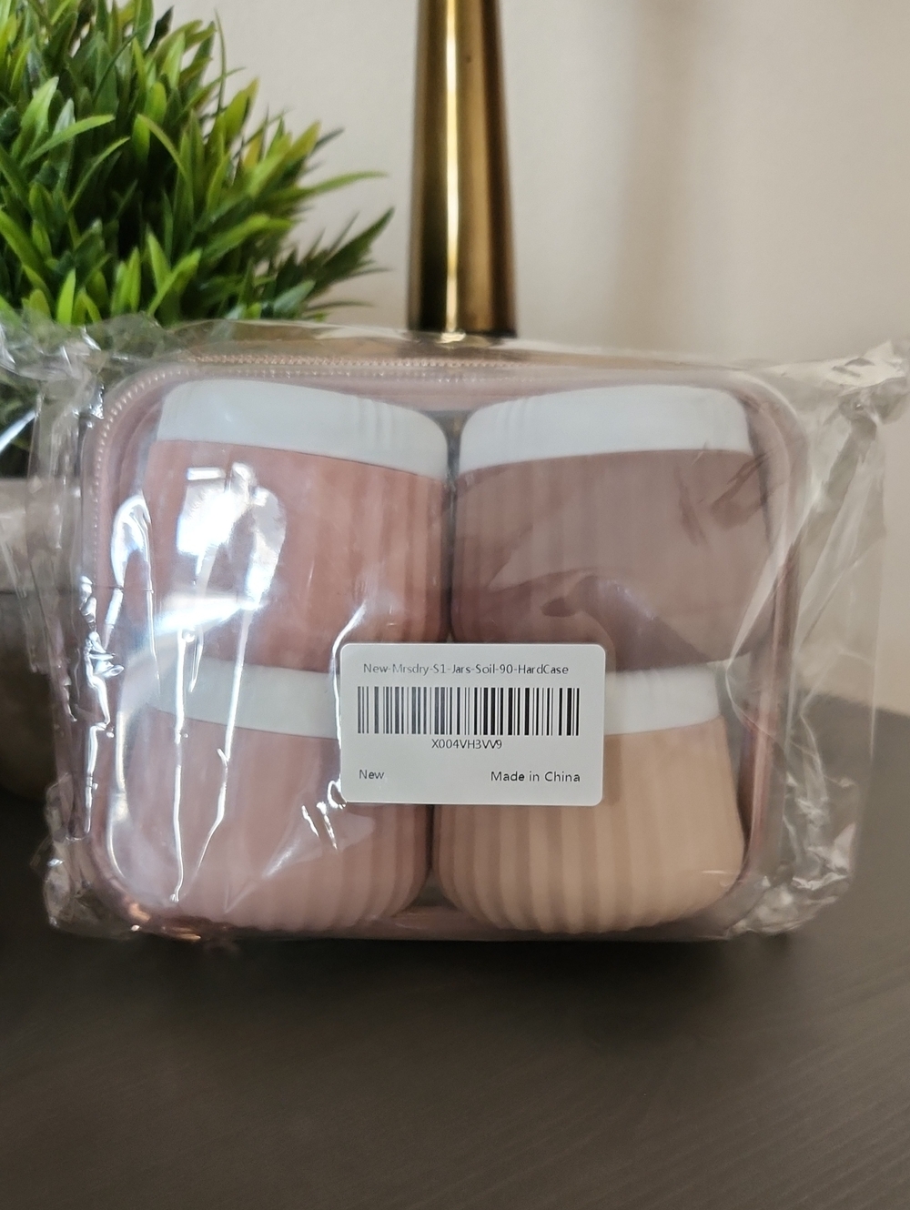 Travel Bath & Body Set - Blush Pink Toiletry Organizer